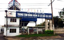 Trung tâm đăng kiểm 6004D lại bị đình chỉ 1 tháng