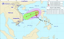 ​Bão số 9 có hướng di chuyển bất thường