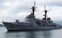 Tàu chiến Philippines thăm Cảng quốc tế Cam Ranh