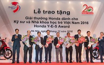 ​Honda Việt Nam tổ chức lễ trao Giải thưởng Honda Y-E-S 2016