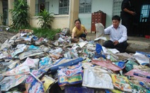 50.000 học sinh Bình Định không còn sách vở đến trường sau lũ