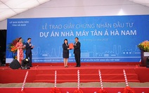 ​Tân Á Đại Thành khởi công nhà máy thứ 12 tại Hà Nam