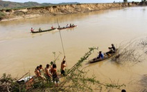 Chìm sà lan trên sông Krông Ana, 2 phụ nữ thiệt mạng