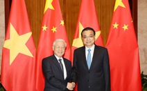​Tổng Bí thư Nguyễn Phú Trọng hội kiến Thủ tướng Trung Quốc Lý Khắc Cường