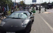 Siêu xe Lamborghini tông chết người chưa đăng ký kiểm định