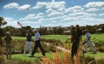 Ông Trump và ông Abe đi đánh golf bàn quan hệ Mỹ - Châu Á