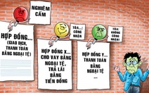 Hợp đồng thanh toán bằng ngoại tệ, xử sao?