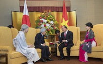 Thủ tướng hội kiến Nhà vua và Hoàng hậu Nhật Bản