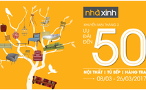 ​Nội thất Nhà Xinh ưu đãi đến 50%