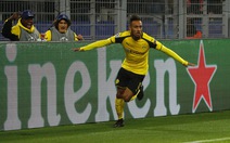 Aubameyang lập hat-trick, Dortmund hạ Benfica vào tứ kết Champions League