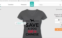 Nhà bán lẻ Đức chọc giận Trung Quốc với mẫu áo thun
