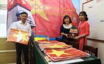 Góp 11.000 lá cờ Tổ quốc gửi tặng Trường Sa, Lý Sơn