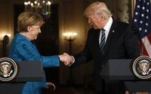 ​Ông Trump tố báo chí nói dối về cuộc gặp bà Merkel