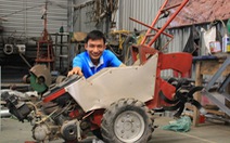 ​Nông dân trẻ chế tạo máy nông nghiệp 15 chức năng