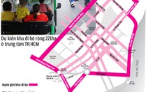 Trung tâm TP.HCM thành khu đi bộ: đường nào bị cấm xe?