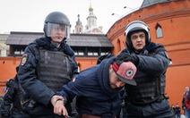 ​Nga bắt giữ hàng trăm người biểu tình, Mỹ lên án