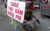 Nồi cháo thịt bằm cho người nghèo