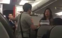 Cấm bay 1 năm nữ hành khách la hét, gây gổ trên máy bay