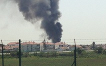Rơi máy bay gần siêu thị ở Bồ Đào Nha, 5 người chết