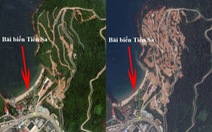 Rừng Sơn Trà bị tàn phá qua hình ảnh vệ tinh