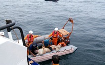​Tìm được 1 thi thể ngư dân vụ va chạm giữa tàu chở hàng với tàu cá