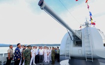 Tàu Hải quân Trung Quốc đến Cảng quốc tế TP.HCM