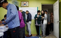 ​Cử tri Hàn Quốc bỏ phiếu bầu tổng thống mới
