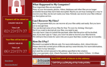 Bitcoin tăng giá nhờ WannaCry?