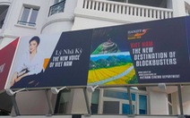 Tấm pano quảng bá Việt Nam ở Cannes có hình Lý Nhã Kỳ?