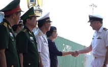 Tàu hộ vệ tên lửa Úc thăm Đà Nẵng