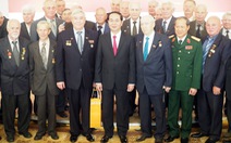 Chủ tịch nước gặp cựu chiến binh Belarus tham gia công tác ở Việt Nam