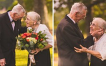 'Tan chảy' ảnh kỷ niệm 65 năm ngày cưới của ông bà cụ