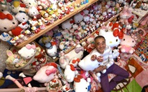 Cựu cảnh sát người Nhật sưu tầm nhiều Hello Kitty nhất thế giới