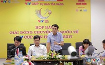 Hai đội bóng chuyền nữ VN tham dự VTV Cup 2017