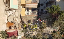 Sập tòa nhà ở Ý, nhiều người kẹt trong đống đổ nát