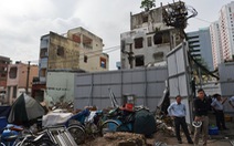 Tháo dỡ 26 căn nhà cuối cùng tại chung cư Cô Giang