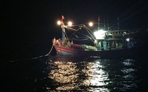 Cứu nạn thành công 17 thuyền viên tàu cá Nghệ An