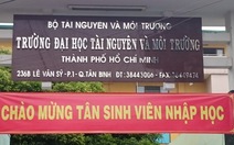 Điểm chuẩn ĐH Tài nguyên môi trường TP.HCM giảm mạnh