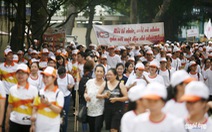 Hơn 5.000 người đi bộ gây quỹ vì nạn nhân da cam