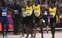 Bolt bị chuột rút, không thể về đích trong lần thi chạy cuối cùng