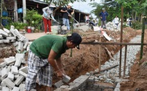 Long Xuyên xây dựng khu nhà ở cho 32 hộ nghèo