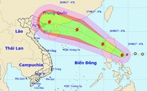 Xuất hiện bão mới gần Biển Đông, tên Pakhar