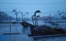 ​Siêu bão Harvey giảm cường độ khi vào bờ ở Texas