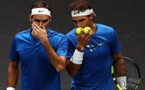 Federer và Nadal hạnh phúc trong lần đầu tiên đánh cặp
