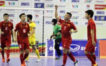 ​Futsal VN thắng đậm Brunei 18-0
