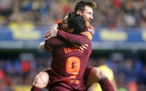 ​Messi và Suarez “nổ súng”, Barca hạ 10 người Villarreal