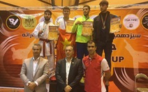 Trọng Tấn giành HCV Giải karatedo Iran mở rộng 2017