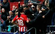​Atletico hạ Getafe trong trận cầu Costa ghi bàn và nhận thẻ đỏ