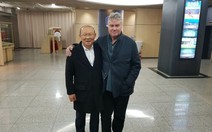 Ông Hiddink sang Hàn Quốc chúc mừng HLV Park Hang Seo