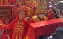 Độc đáo lễ rước sắc, rước nước ở lễ hội Bà Thu Bồn